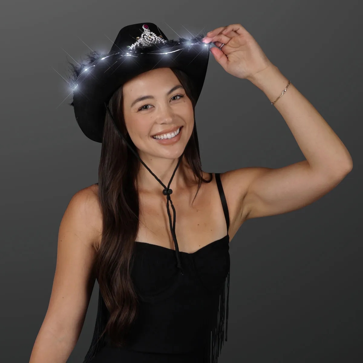 Light Up Cowgirl Hat 10