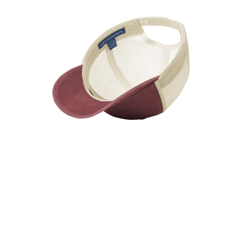 Port Authority Beach Wash Mesh Back Cap. 16