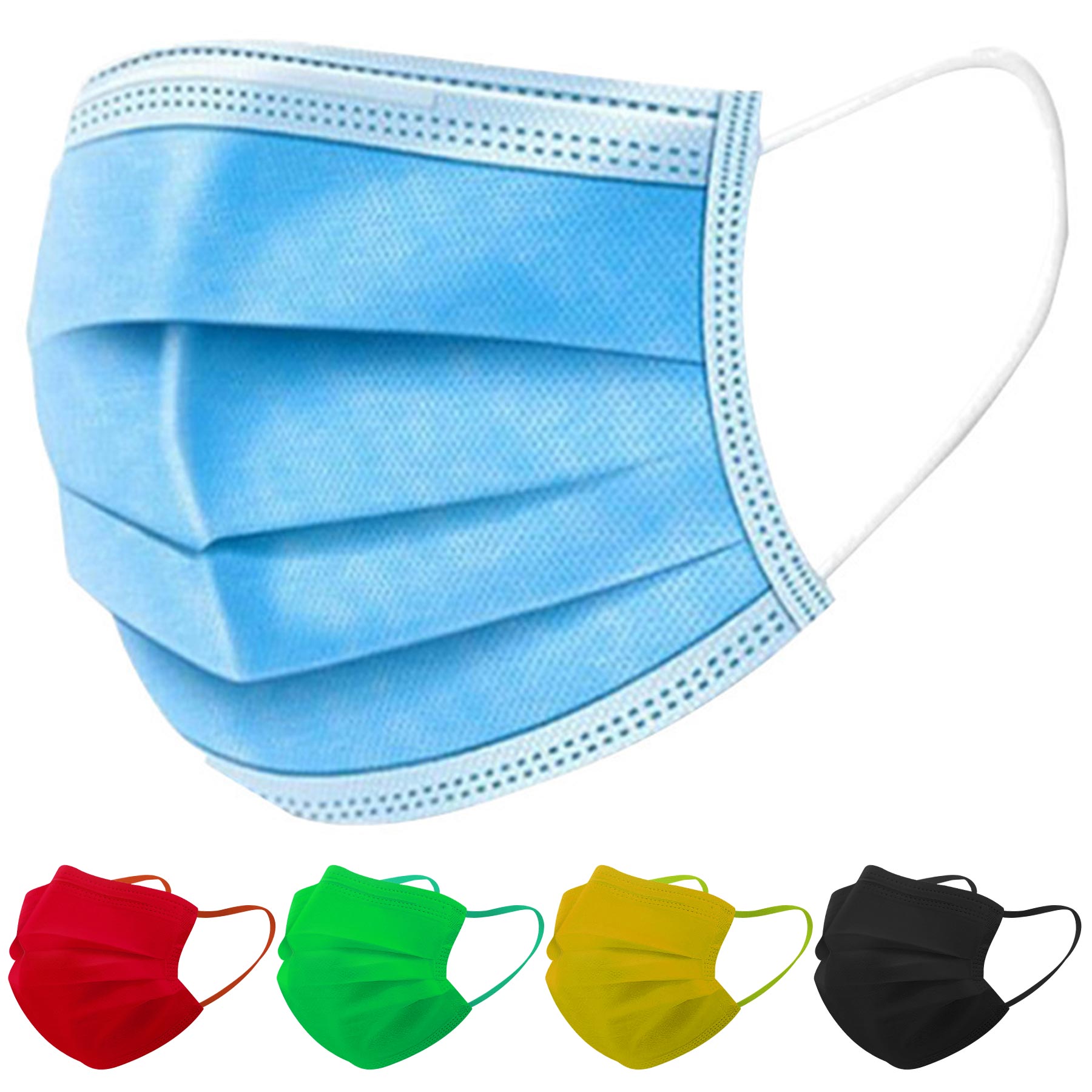 Adults 3ply Nonwoven Disposable Civilian Face Masks 1