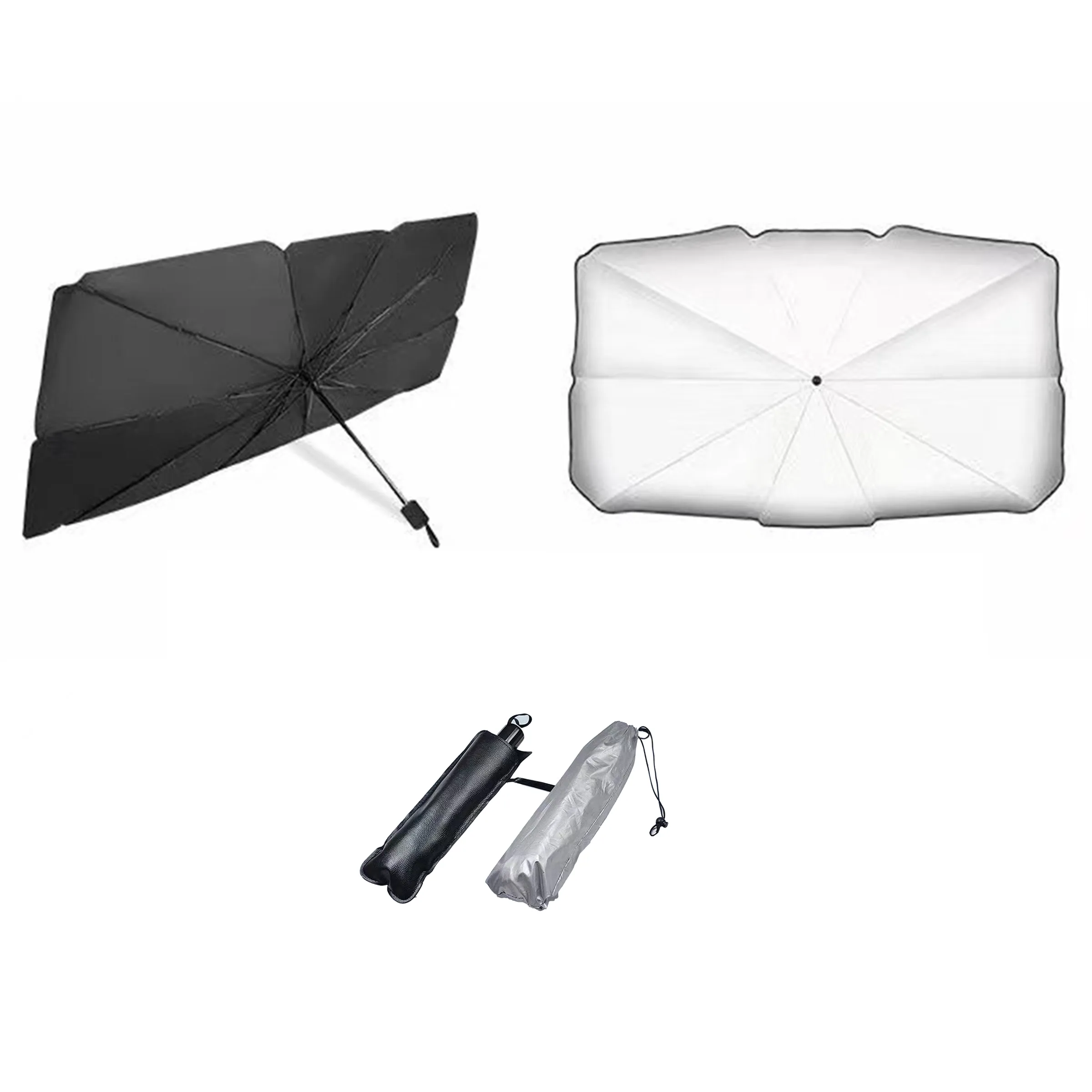 Upgraded Foldable Car Windshield Sun Shade 5