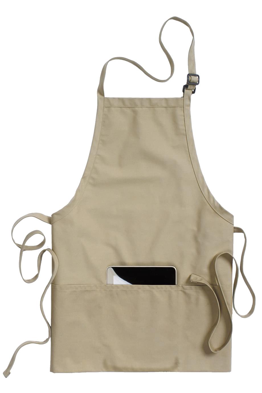 3-Pocket Bib Apron 4