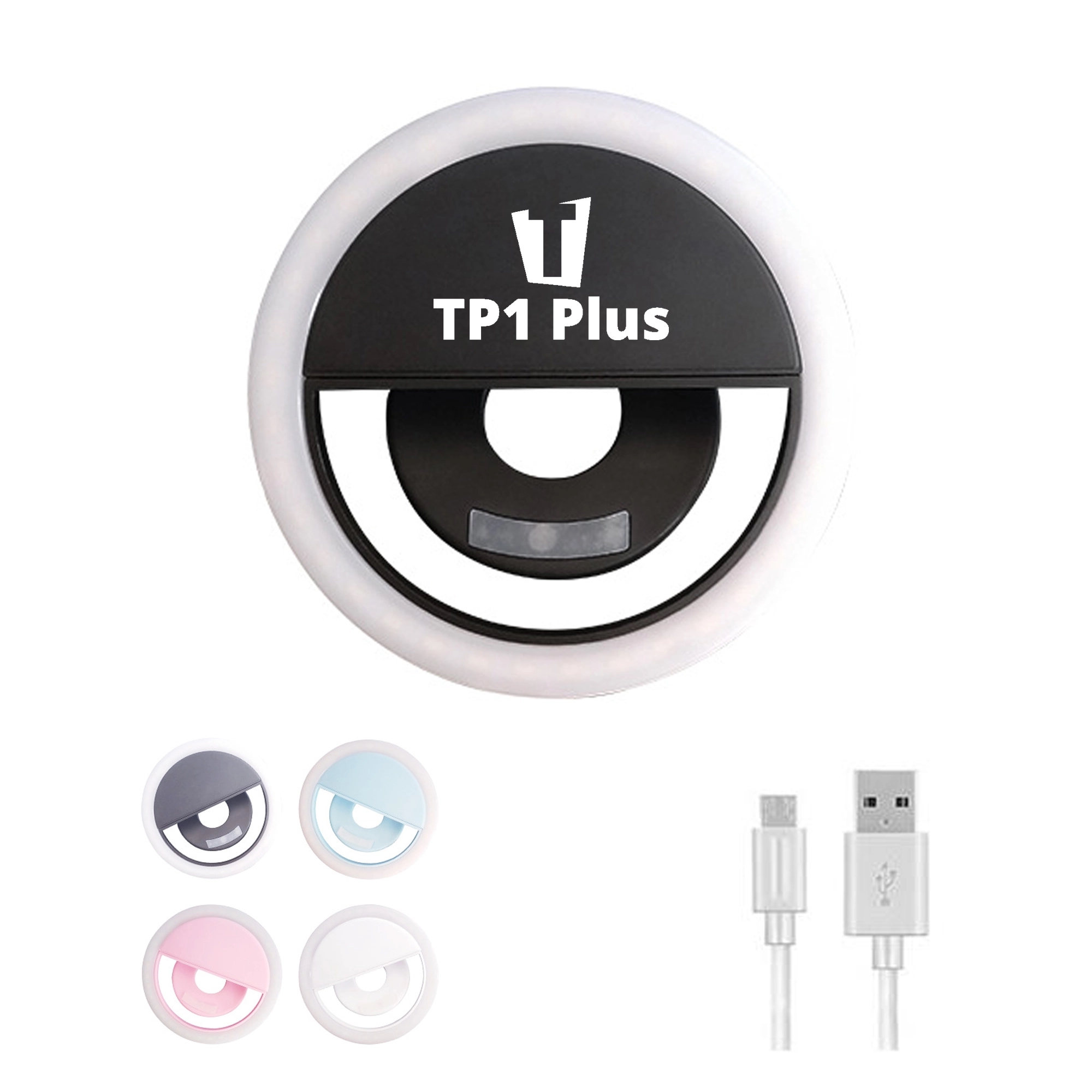 Portable LED Mobile Phone Selfie Ring Flash