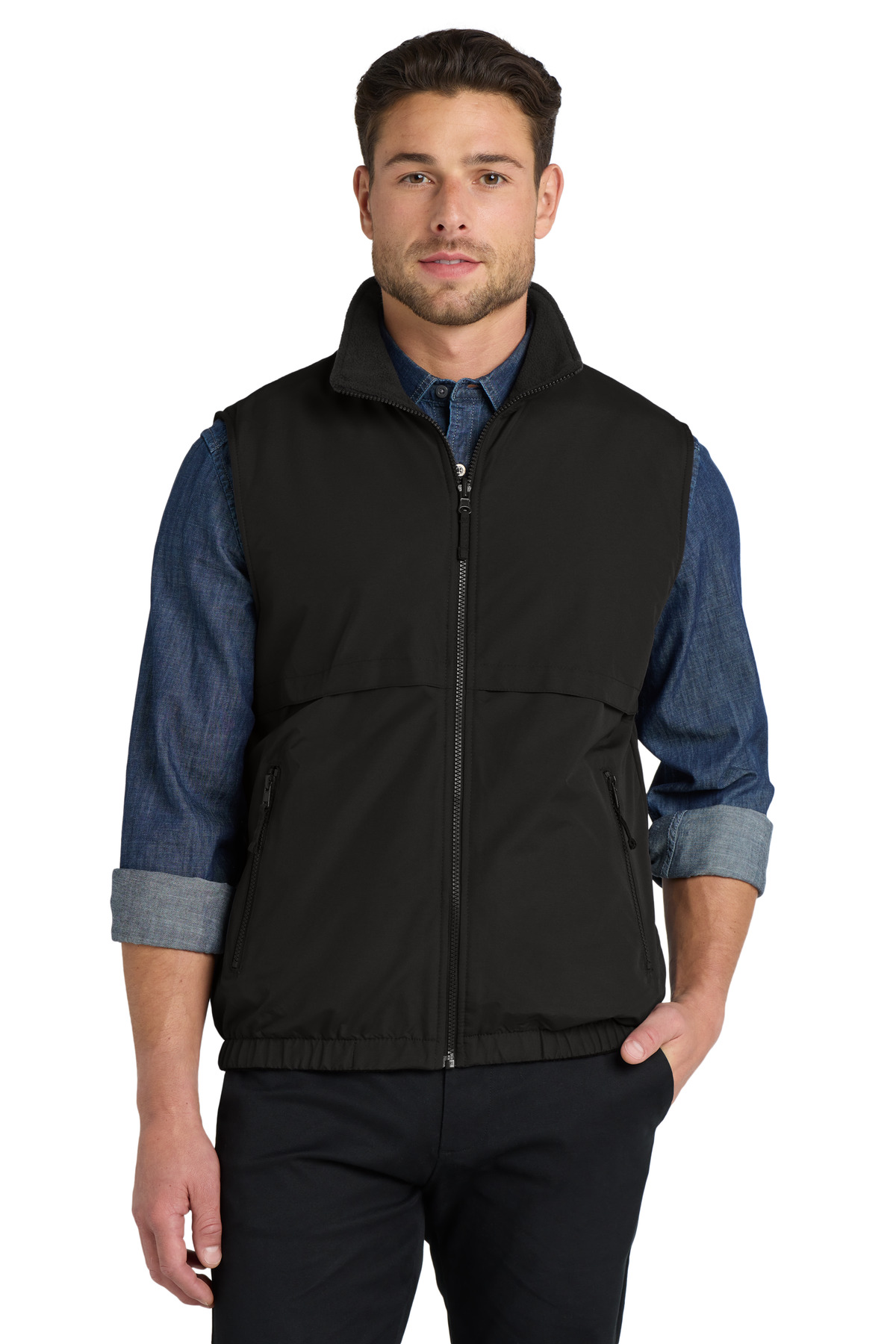 Port Authority Reversible Charger Vest. J7490 16