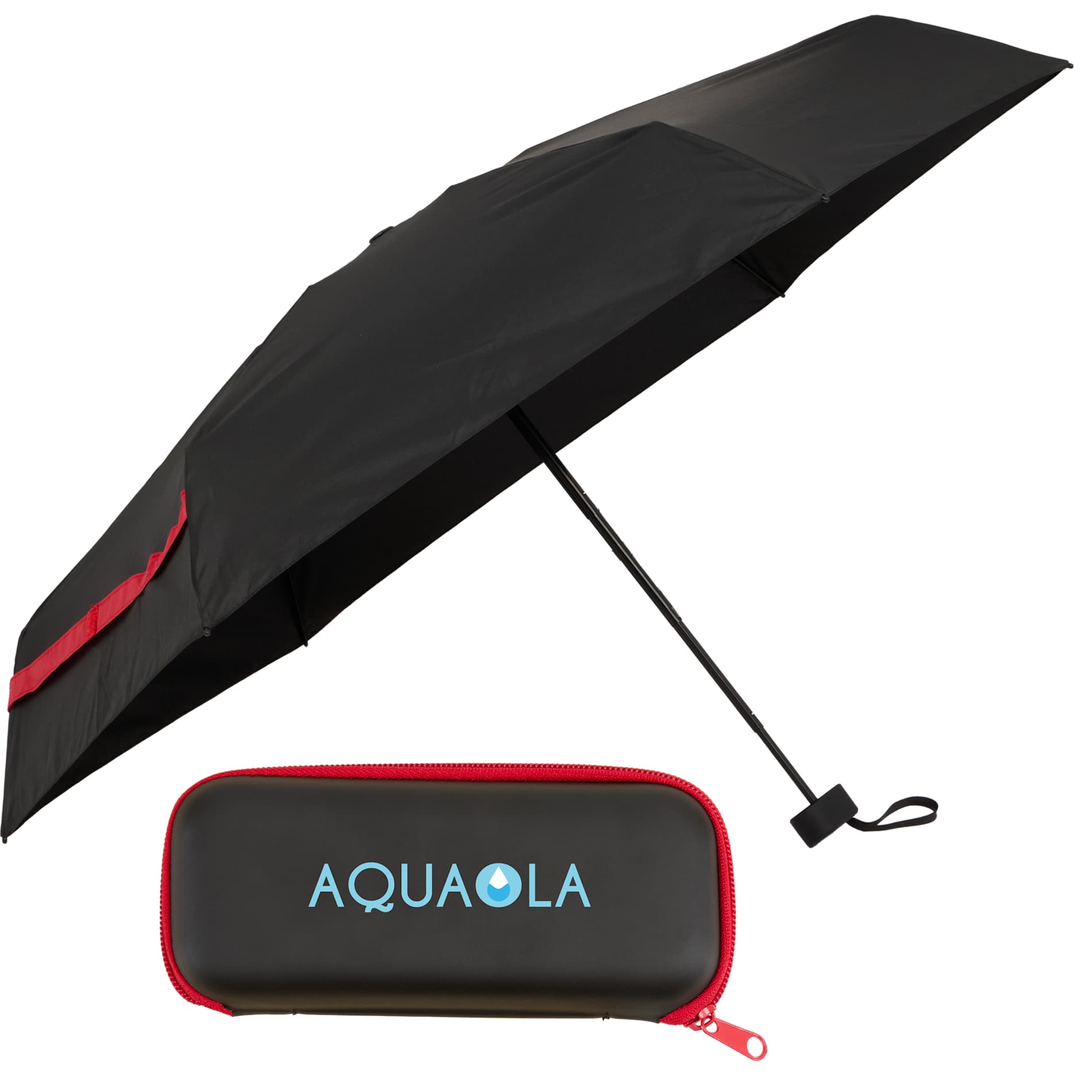 37" Compact Travel Umbrella With Case 60