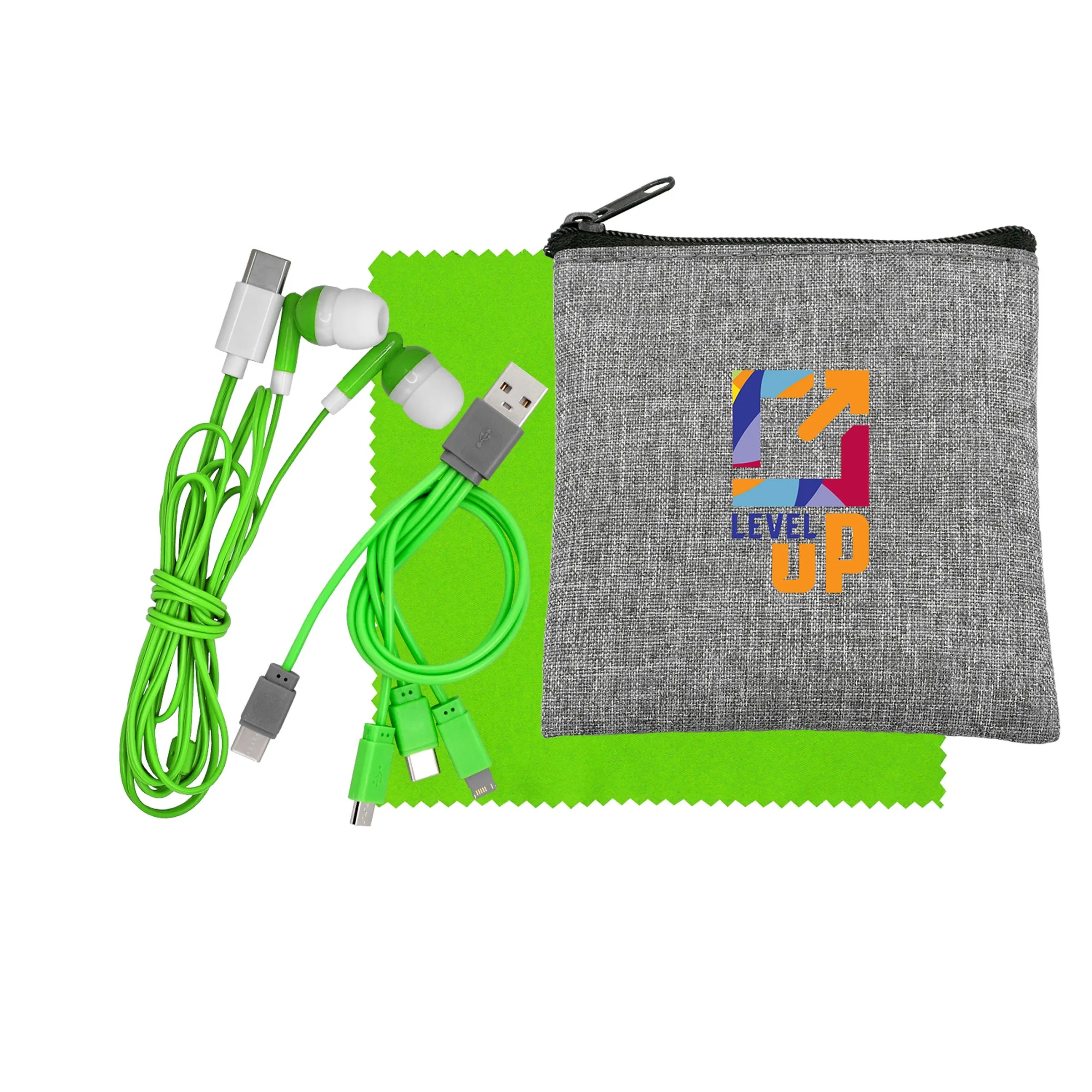 RECYCLED COLORFUL TRAVEL KIT 11