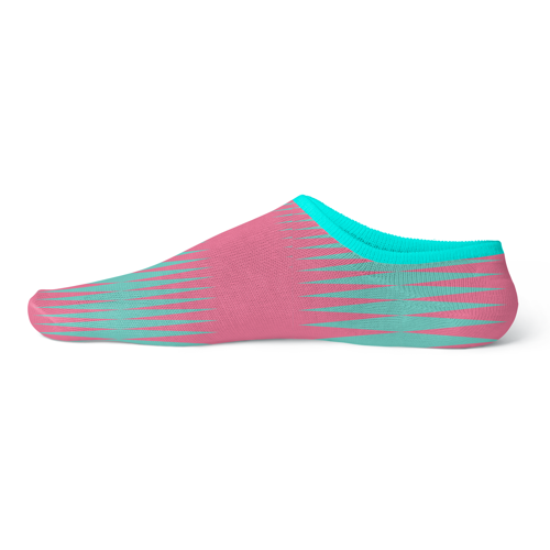 Jacquard Weave 200-Needle Cotton-Blend Low Cut Socks 5