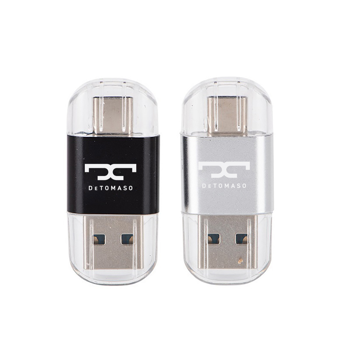 MicroSD Card Reader with Type-C and USB-A 25