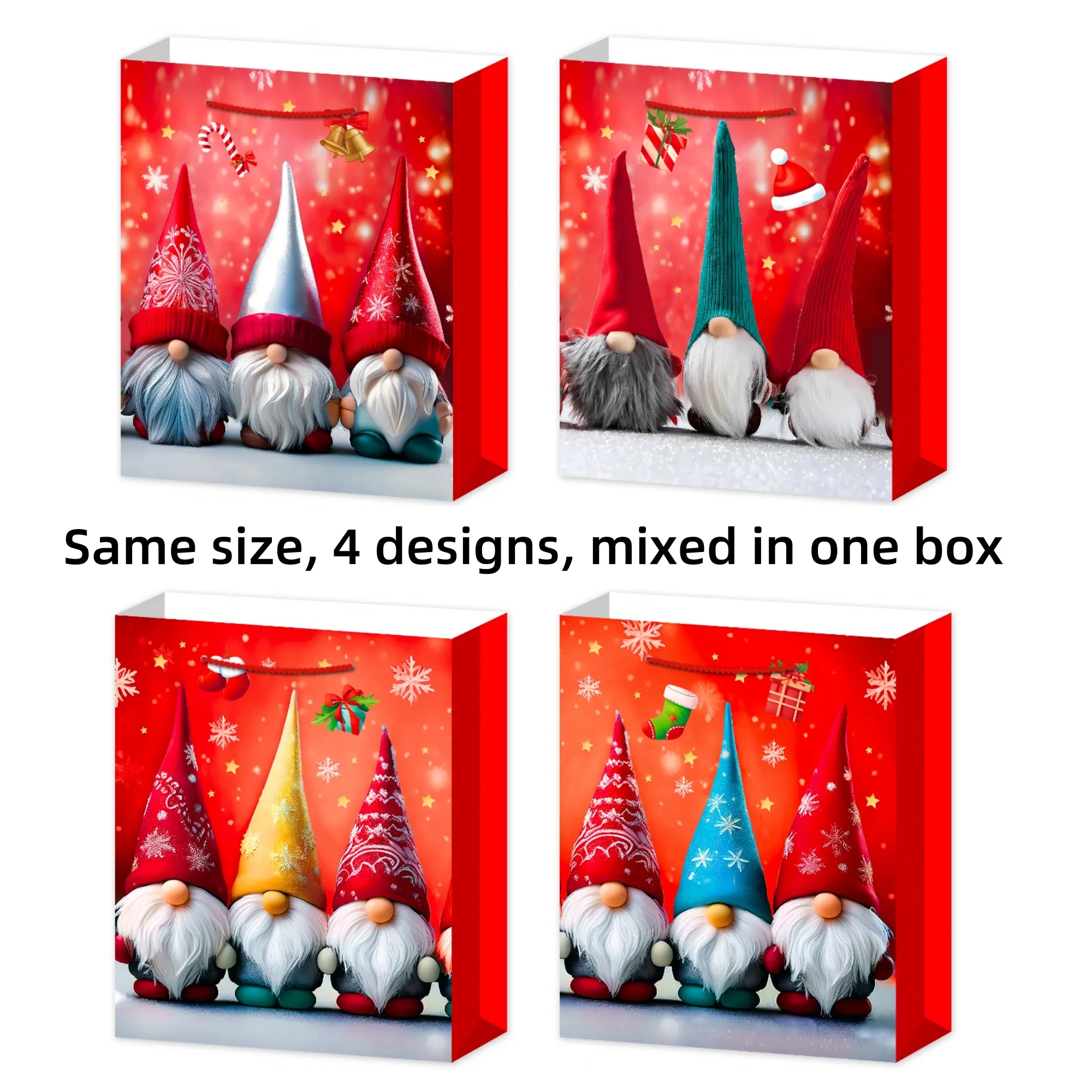 Christmas Gift Bag - Ornament Design For Holidays 7
