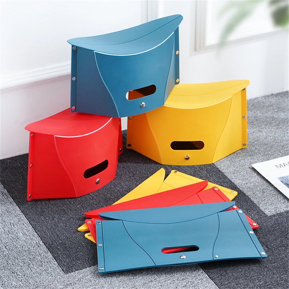 Card Folding Stool For Camping Fishing Hiking 4