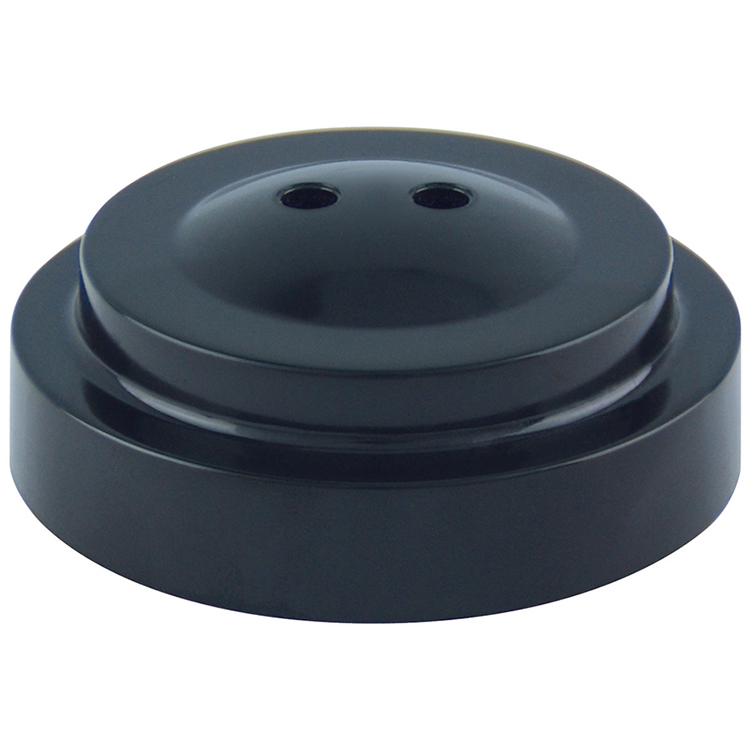 2 Hole Black Plastic Flag Base for 4" x 6" Stick Flags with 10" Staffs 2