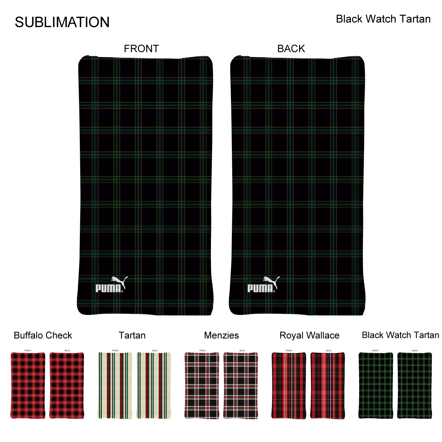 Stock Plaid Design Ultra Soft and Smooth Microfleece blanket, 30"x60", Sublimated 2 sides 6