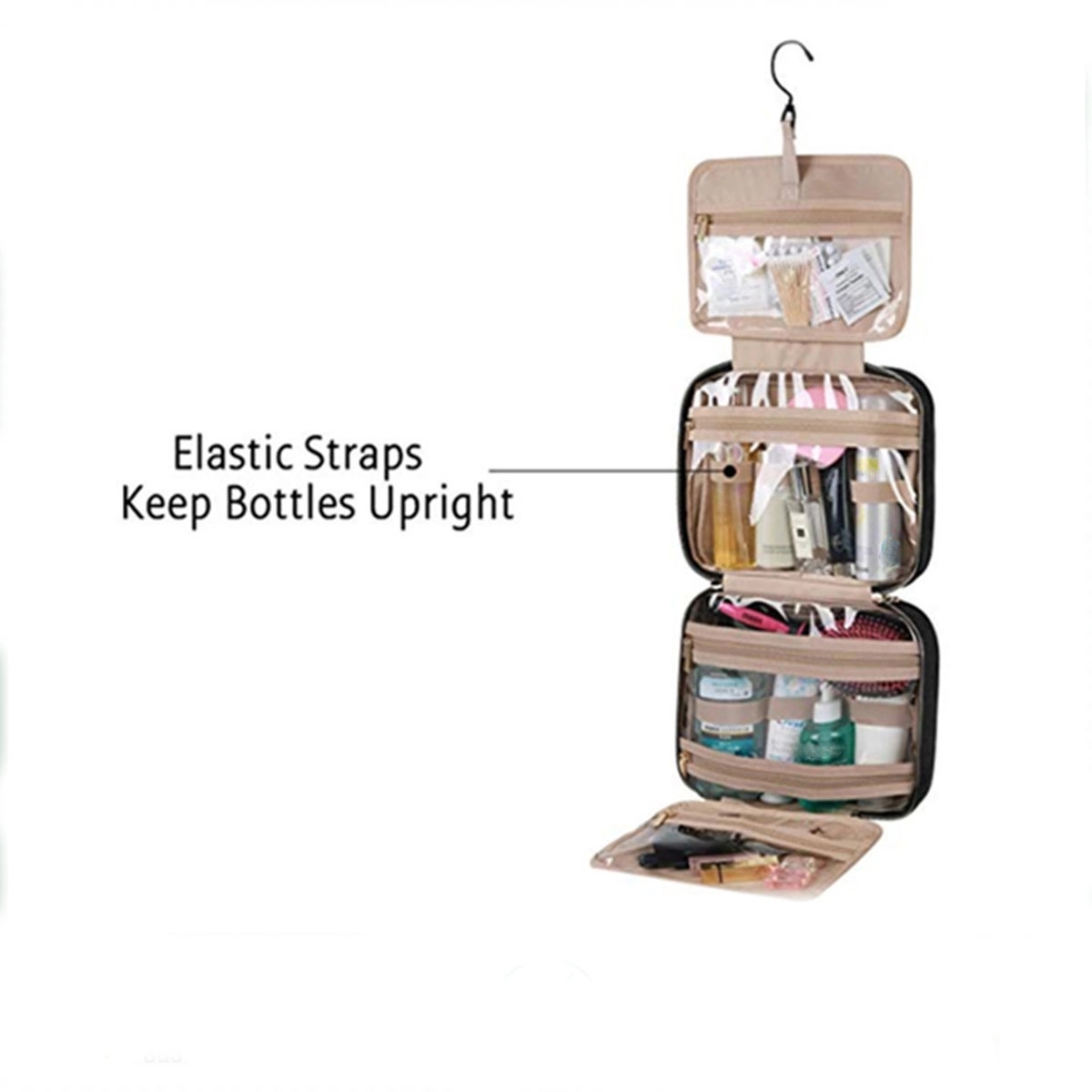 Toiletry Bag Travel Bag With Hanging Hook 3