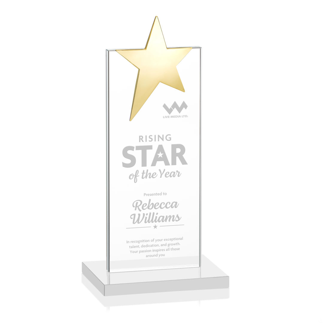 Bryanston Gold Star Award - White 7