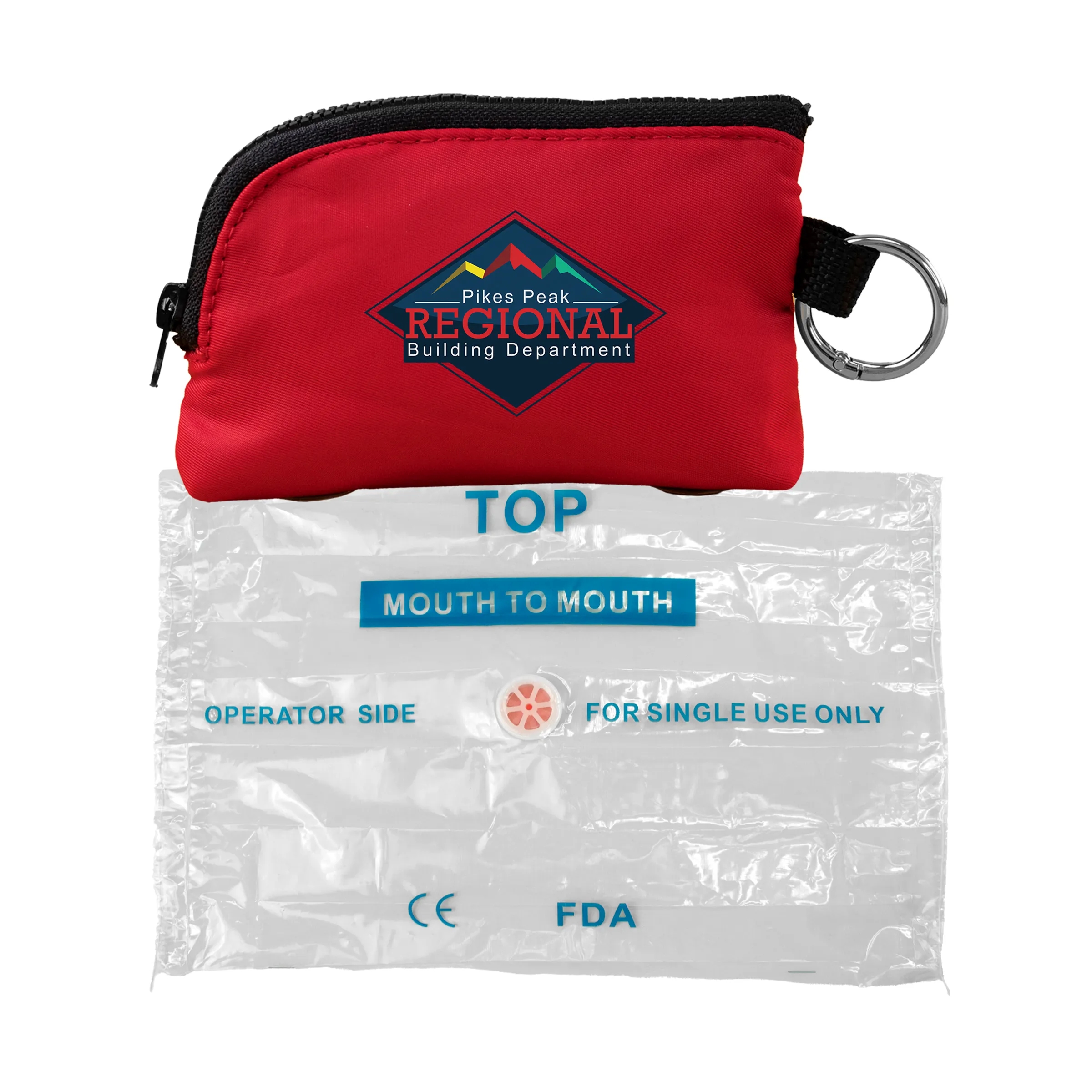 Zip Around CPR Face Shield Set 6