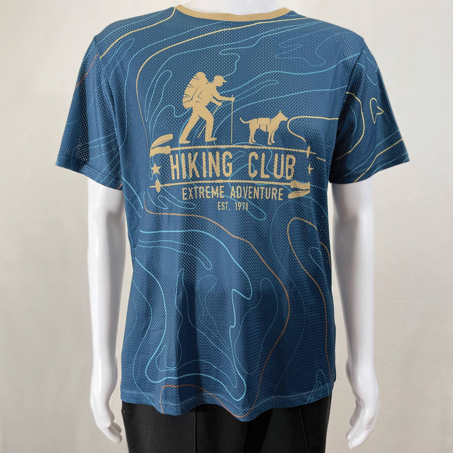 Unisex & Kids' Sublimation 140G Mesh Short Sleeve T-Shirt 8
