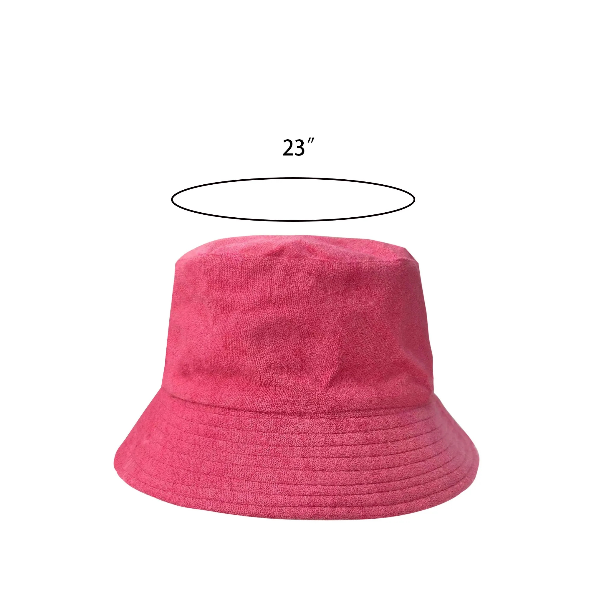 UV Protection Outdoor Terry Bucket Sun Packable Summer Hat 7