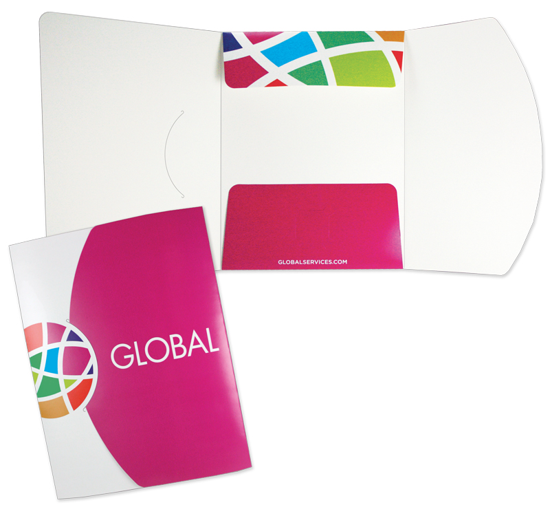 Three-Panel Unglued Presentation Folder with Closure Notch 1