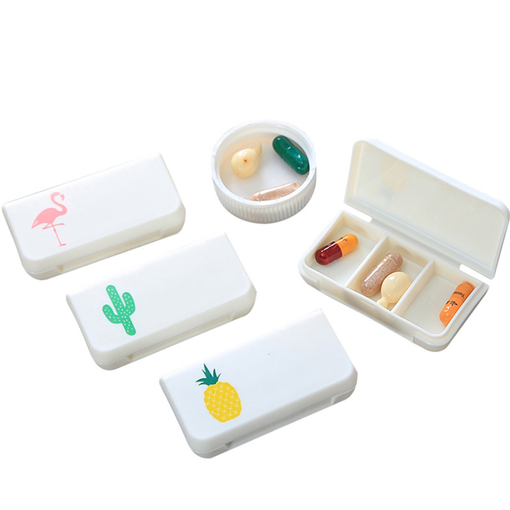 Rectangular Pill Organizer 1