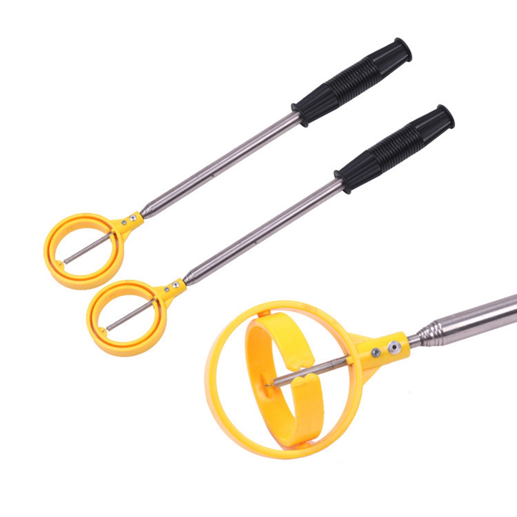 Aluminium alloy Plastic Picker Pick Up Tool Golf Ball Retrie 7