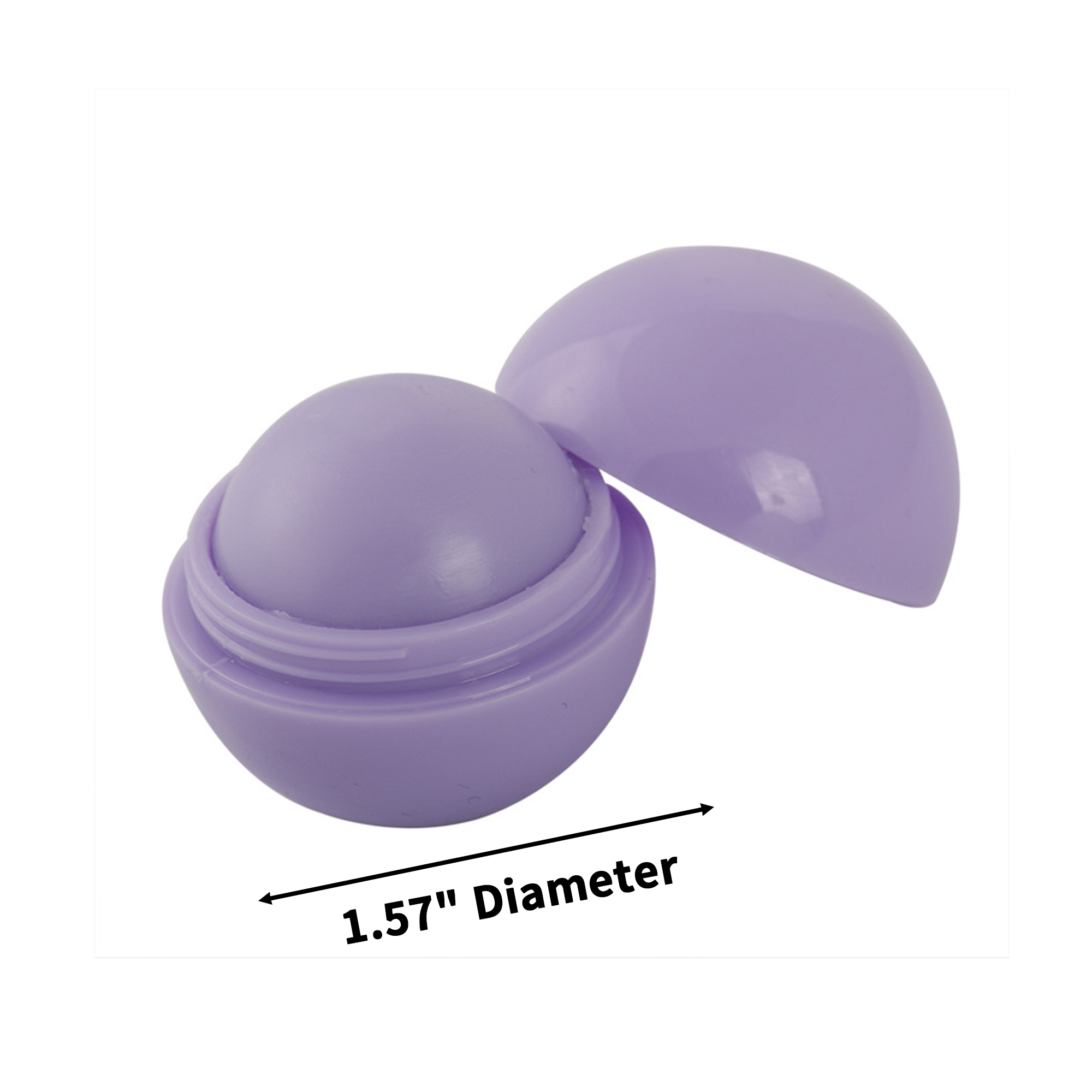 Round Sphere Lip Balm With Vitamin E 1