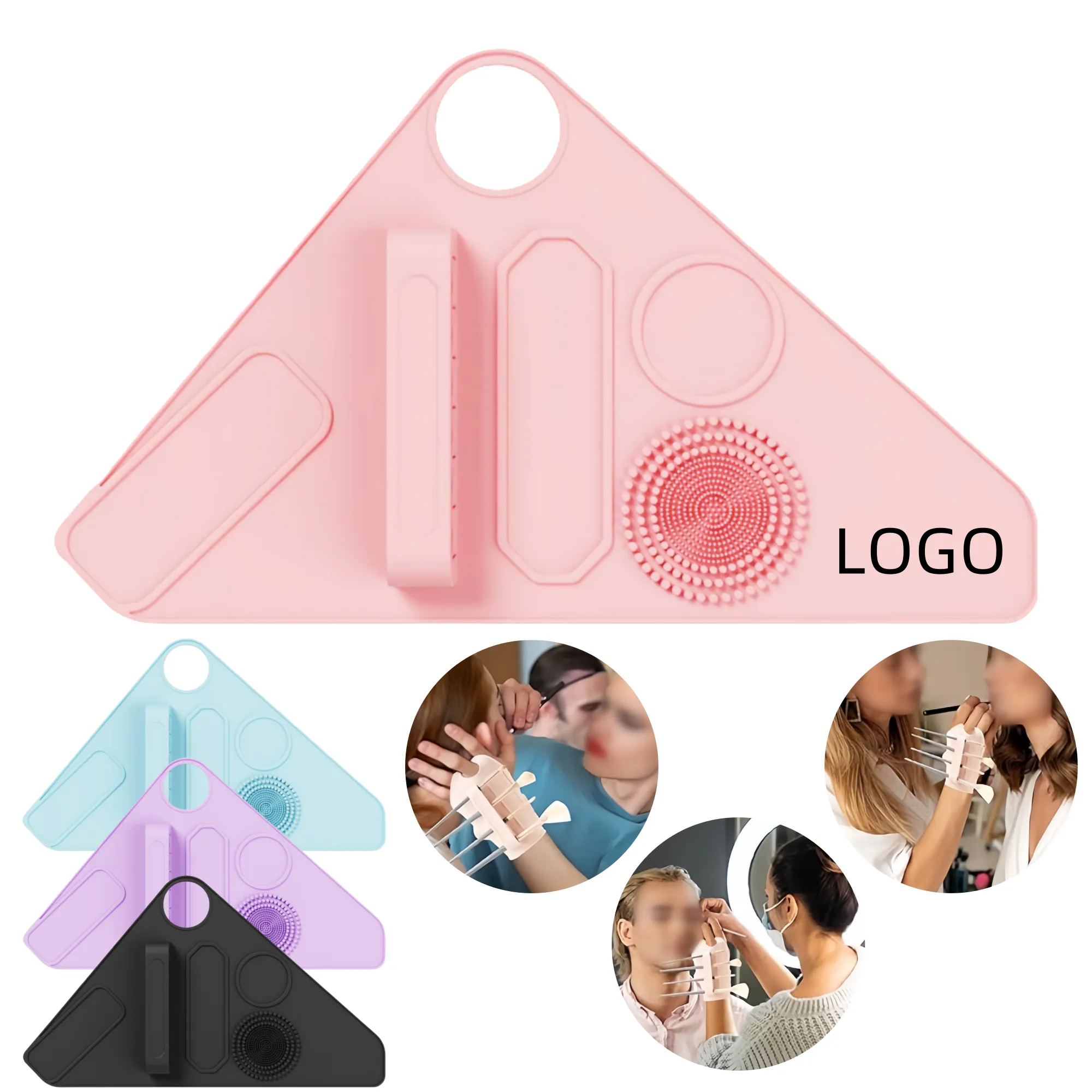 Multifunctional Silicone Makeup Assistant Wrist Strap 5