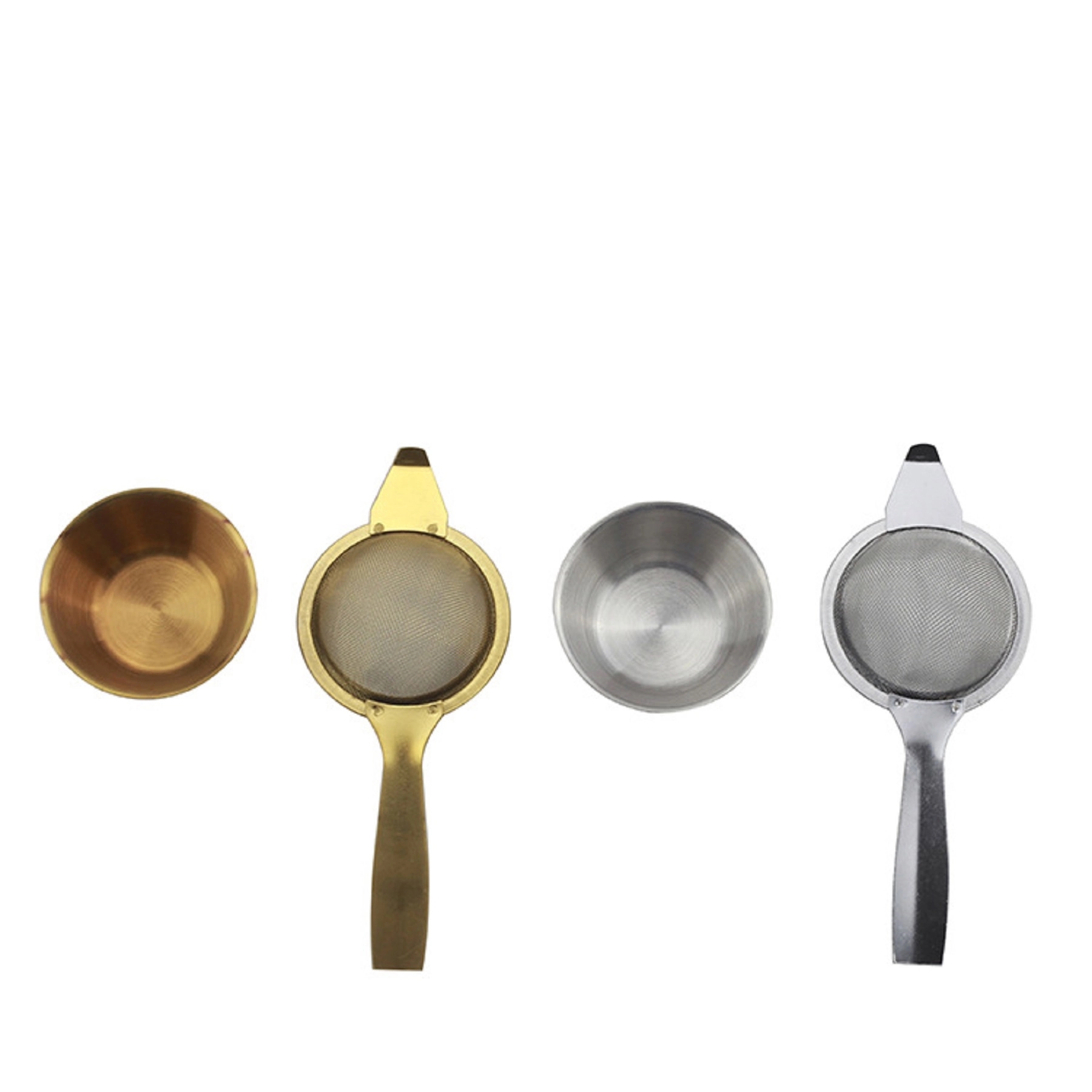 Stainless Steel Tea Strainer with Drip Cup 3