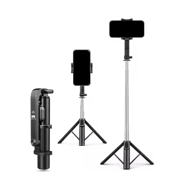 Versatile Cellphone Selfie Stick with Stable Tripod
