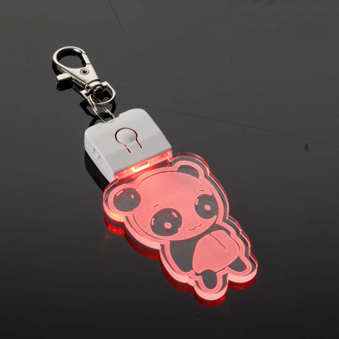 Acrylic Keychain - Custom Shapes with Zinc Alloy Clip 6