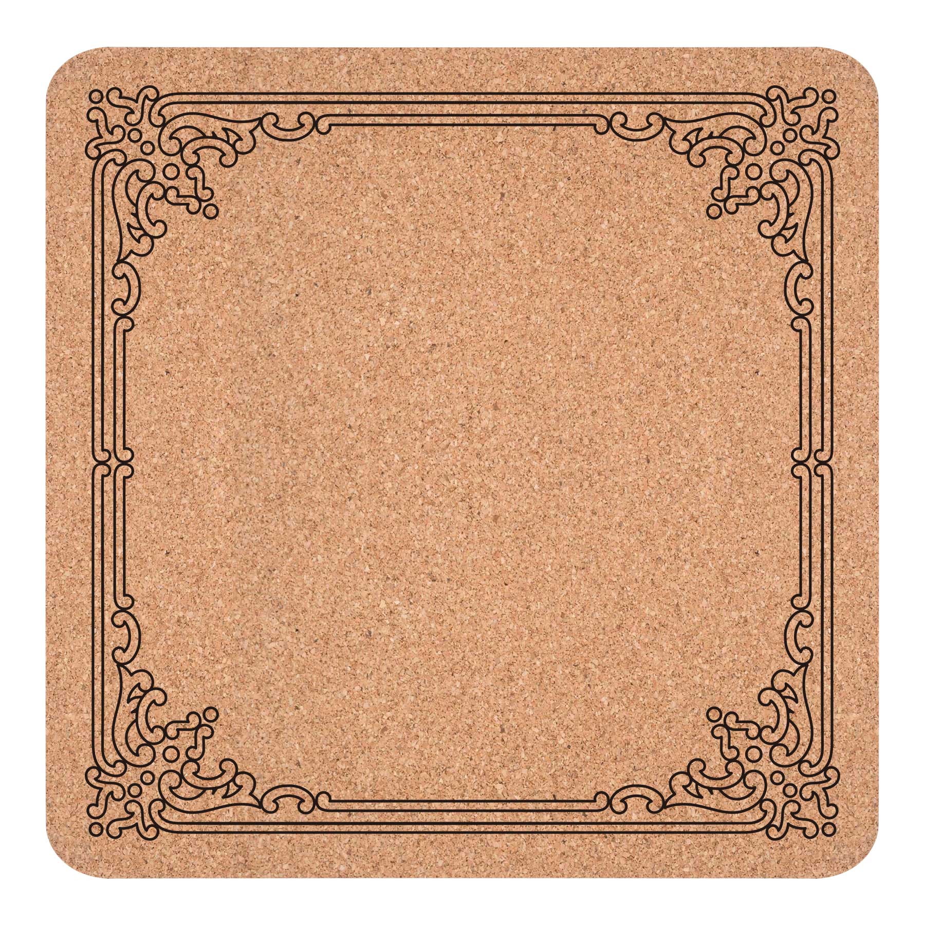 Round Cork Coasters 7