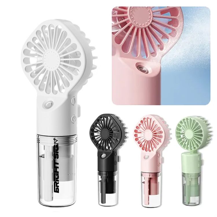 Portable Rechargeable Misting Travel Fan 4