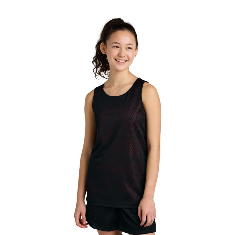 Sport-Tek Youth PosiCharge Reversible Mesh Tank 24
