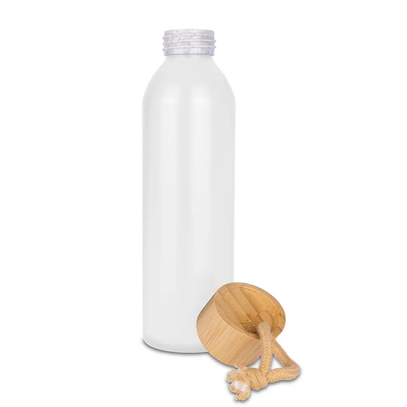 Meriden Sustainable Aluminum Bottle with Bamboo Lid &Cotton 10