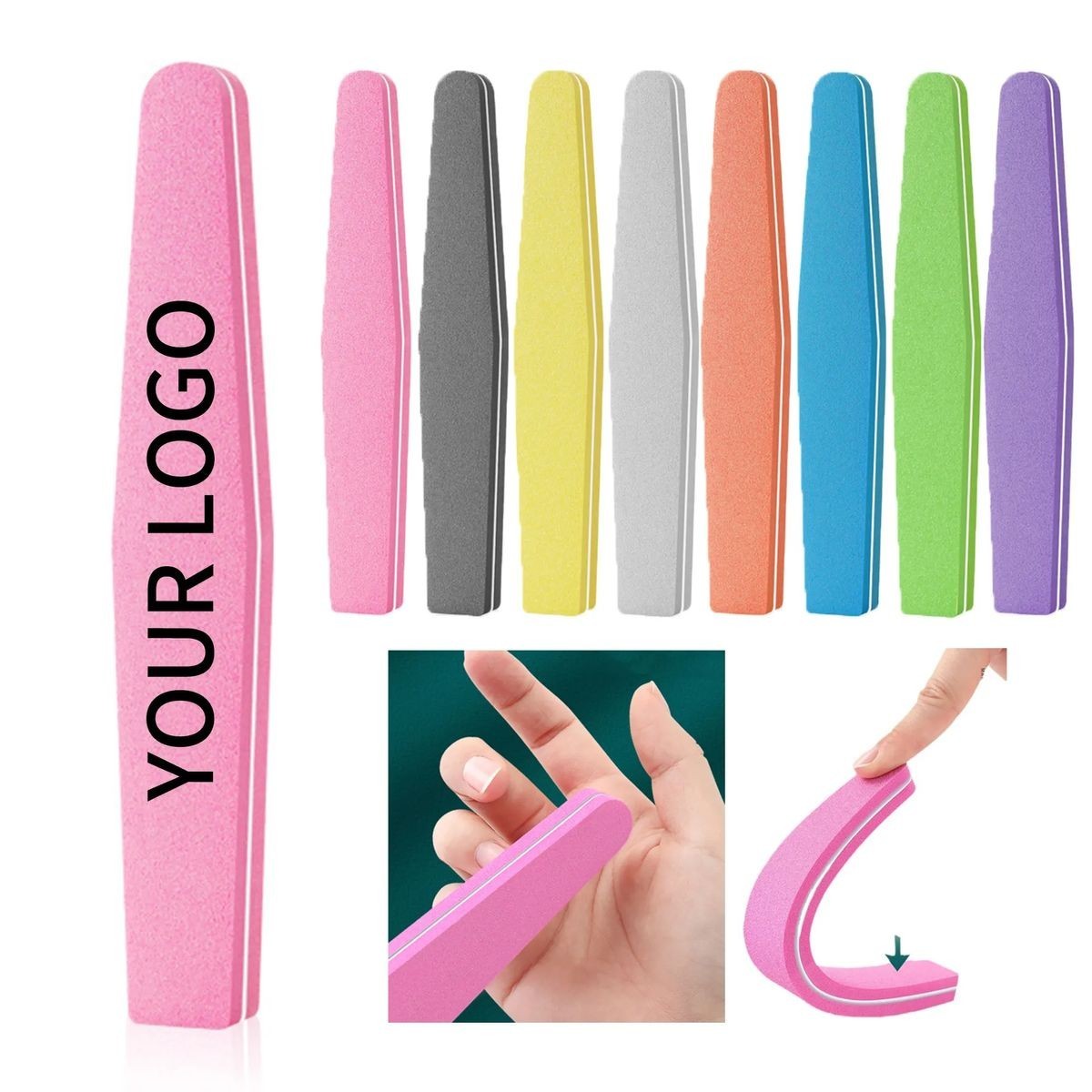 Customizable Dual Grit Nail File 3