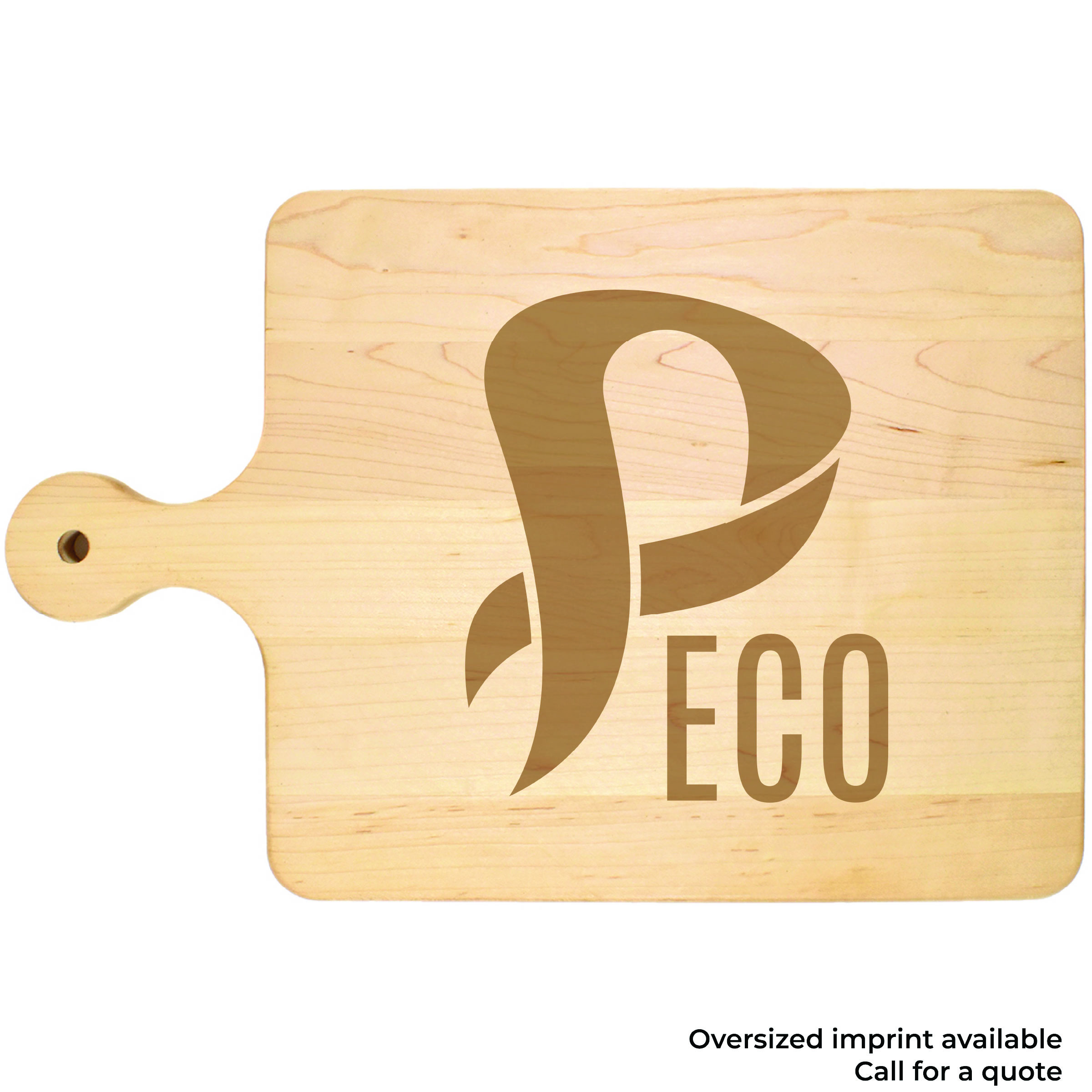 10 1/2" x 16" Maple Paddle Cutting Board 4