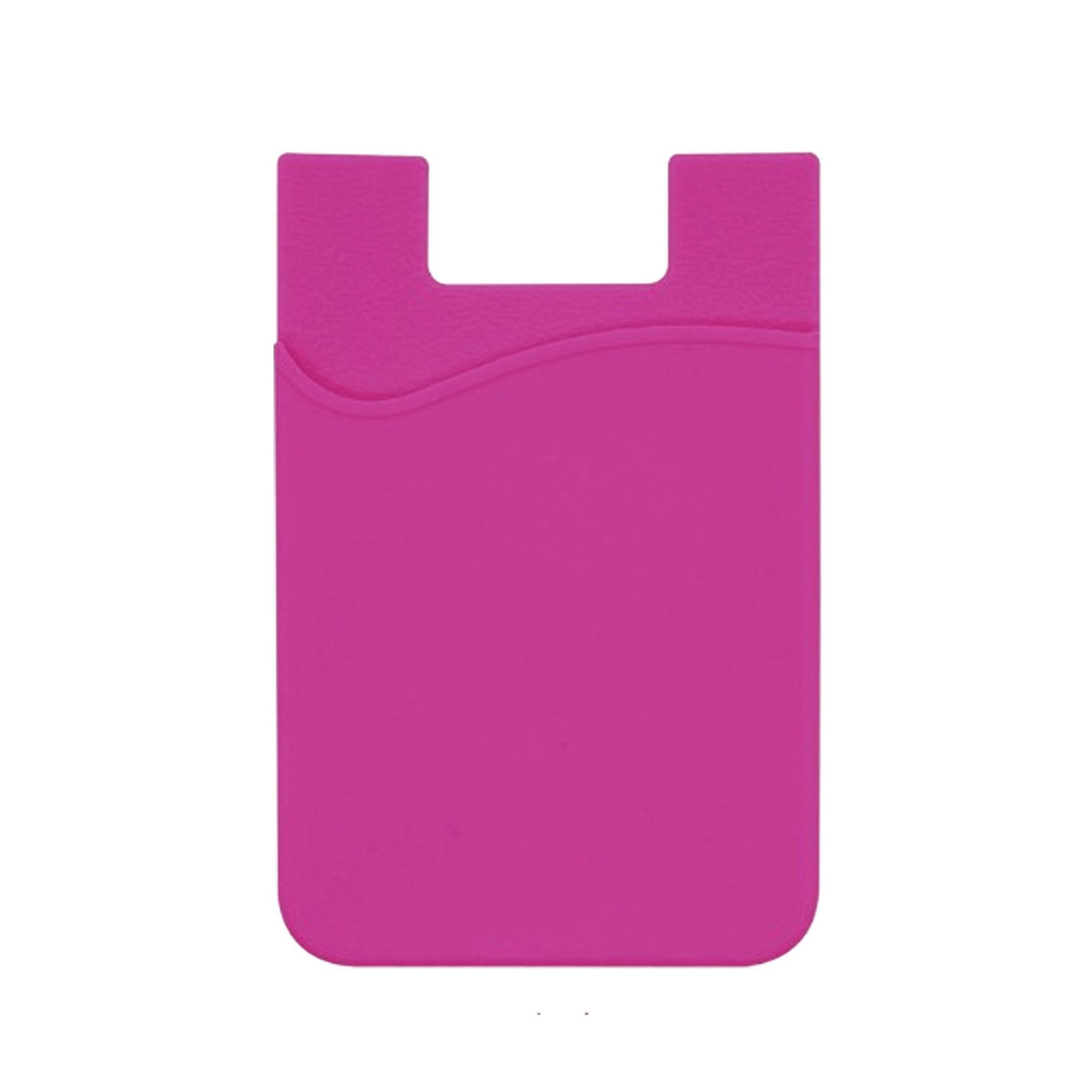 Silicone Phone Wallet Card Holder Sleeve 10