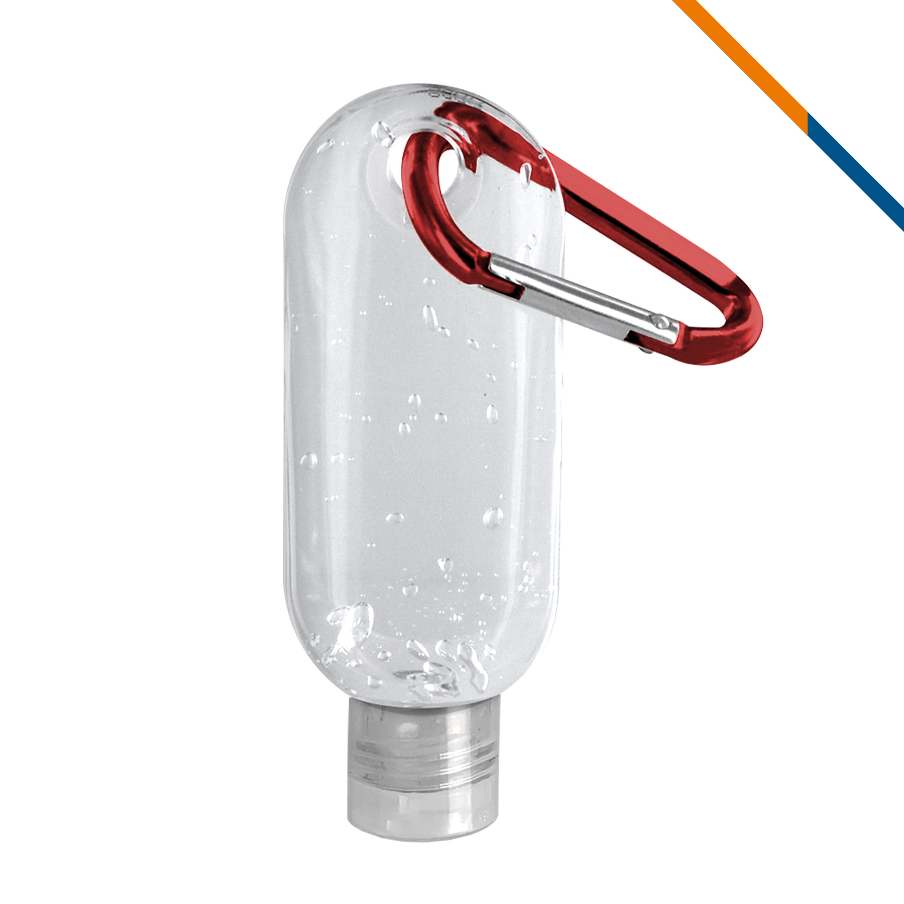 PureVibe Clear Bottle Clear Sanitizer With Carabiner - 1.9 OZ. 8