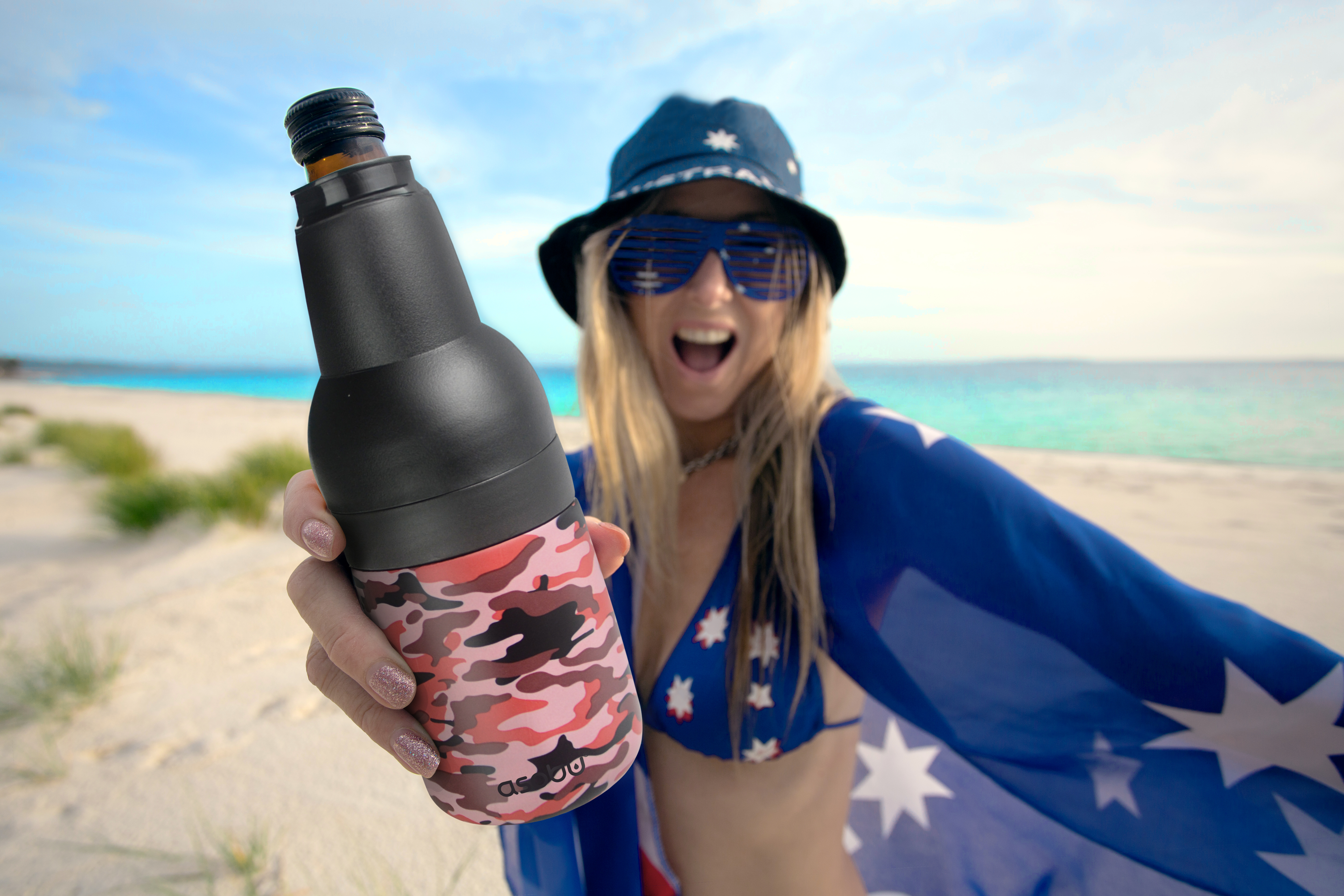 Asobu Frosty Beer-2-Go Bottle Insulator 2