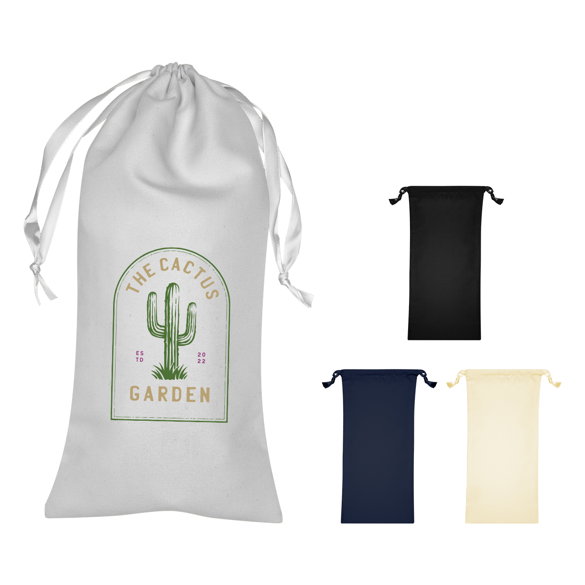 100% Polyester Pouch With Drawstring 2