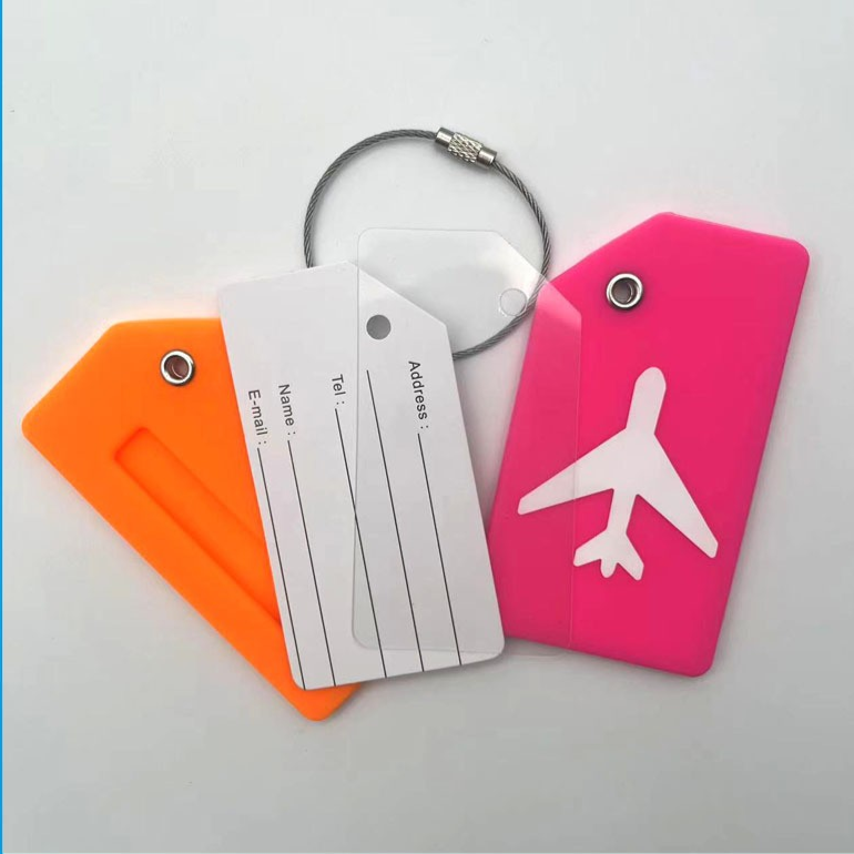 Flexible Silicone Luggage Identifier 1