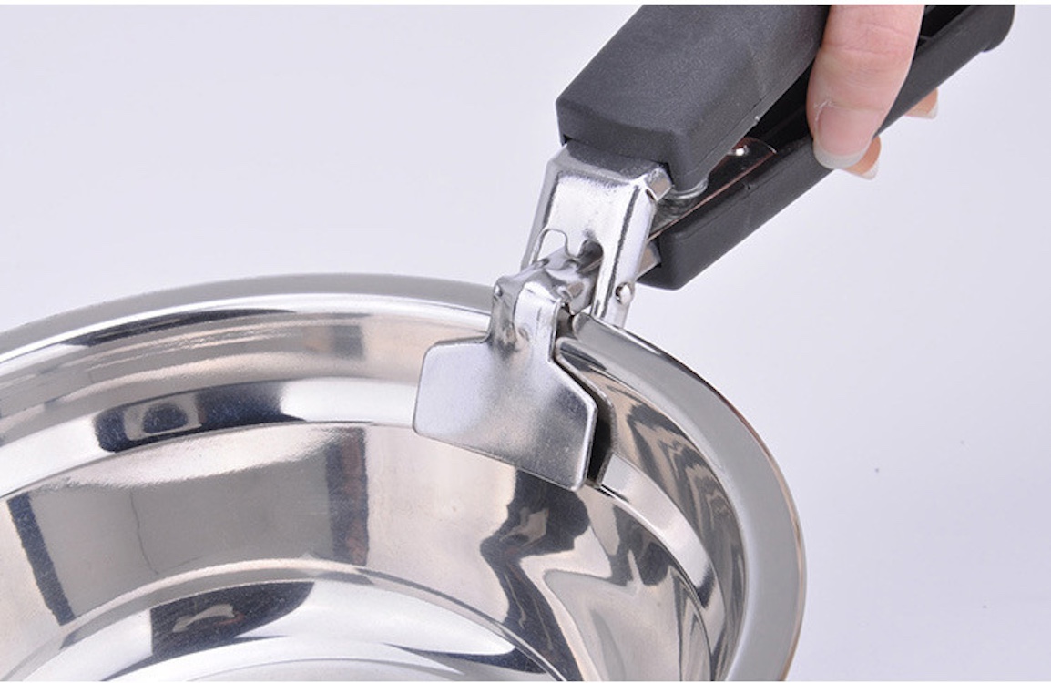 Stainless Steel Kitchen Safety Dish Clip 6