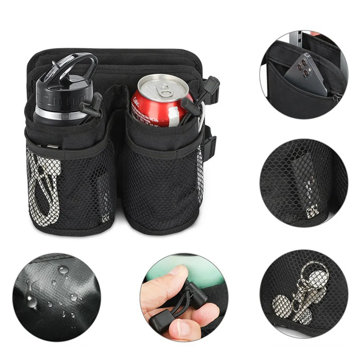 Luggage Accessories Travel Two Cup Holder Bag Essentials 4