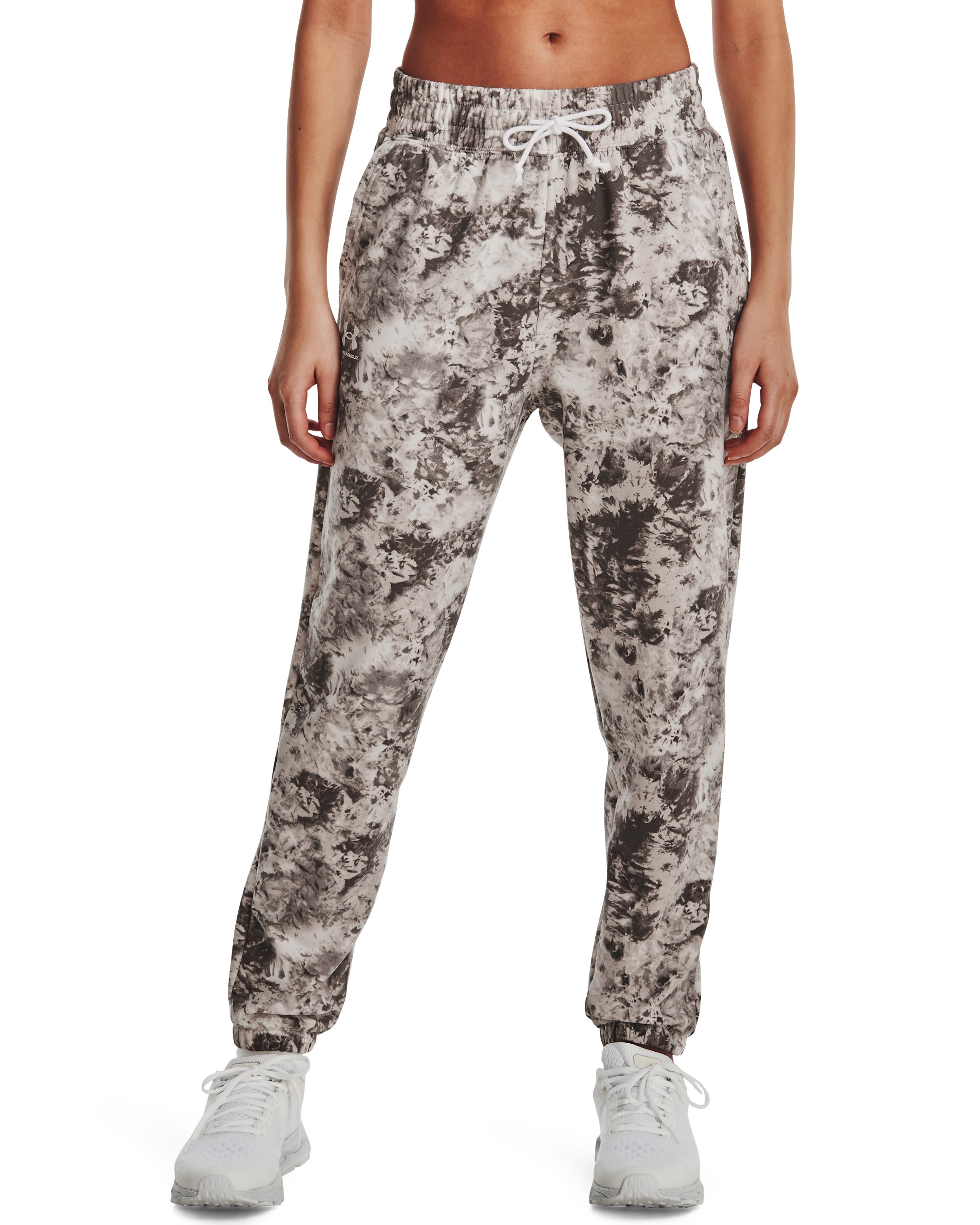 Women's UA Rival Terry Printed Joggers  5