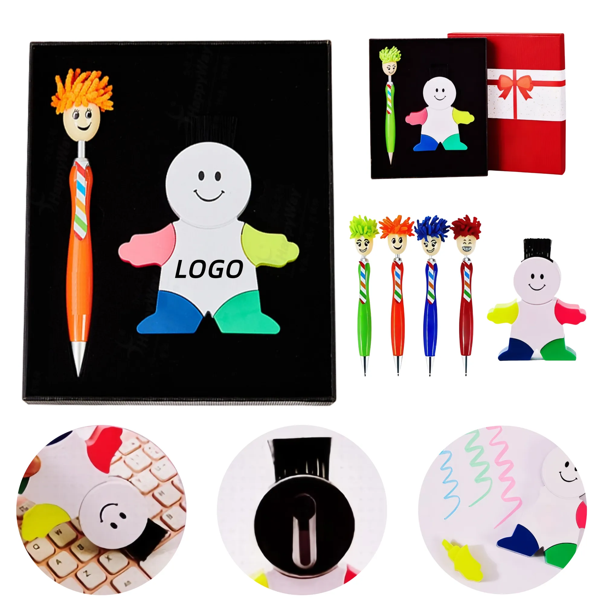 Ballpoint Pen Highlighter Gift Set 2