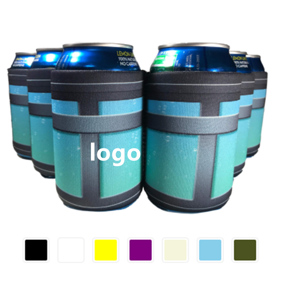Chug Jug Can Coolie Can Sleeve, custom koozie with logo imprint 2