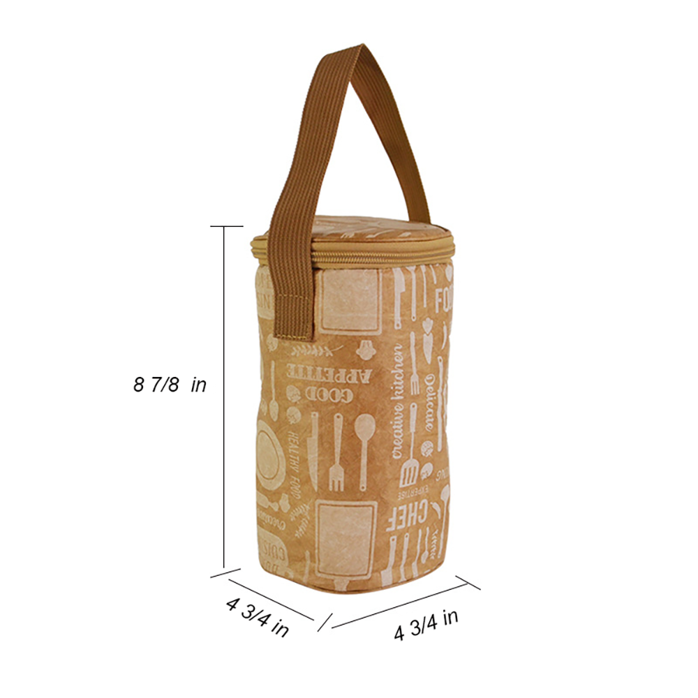 Reusable Waterproof Insulated Cooler Freezable Lunch Bag 3