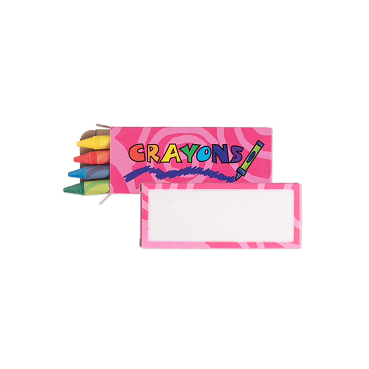 4-Pack Wax Crayons 12