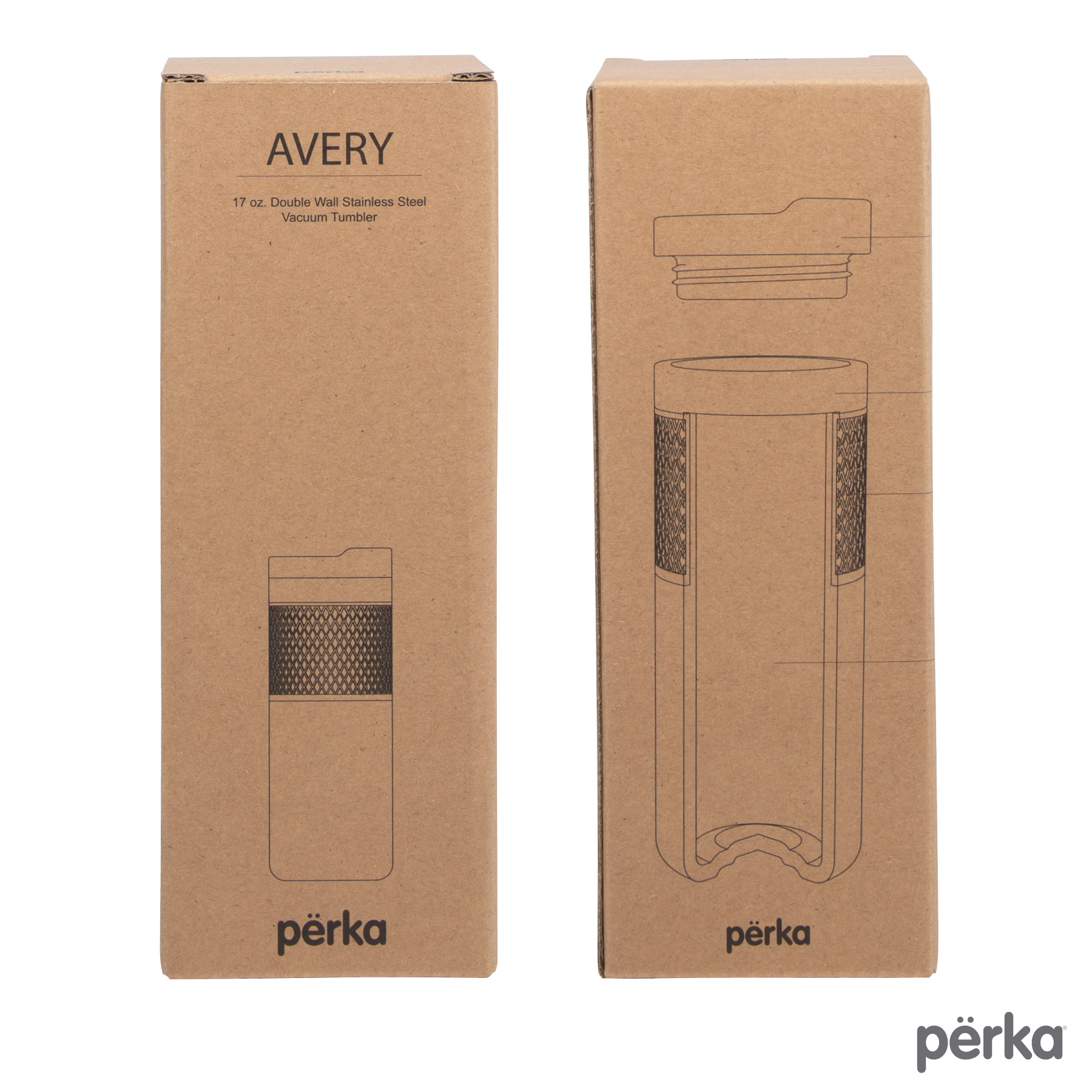 Perka® Avery 17 oz. Double Wall, Stainless Steel Tumbler 5