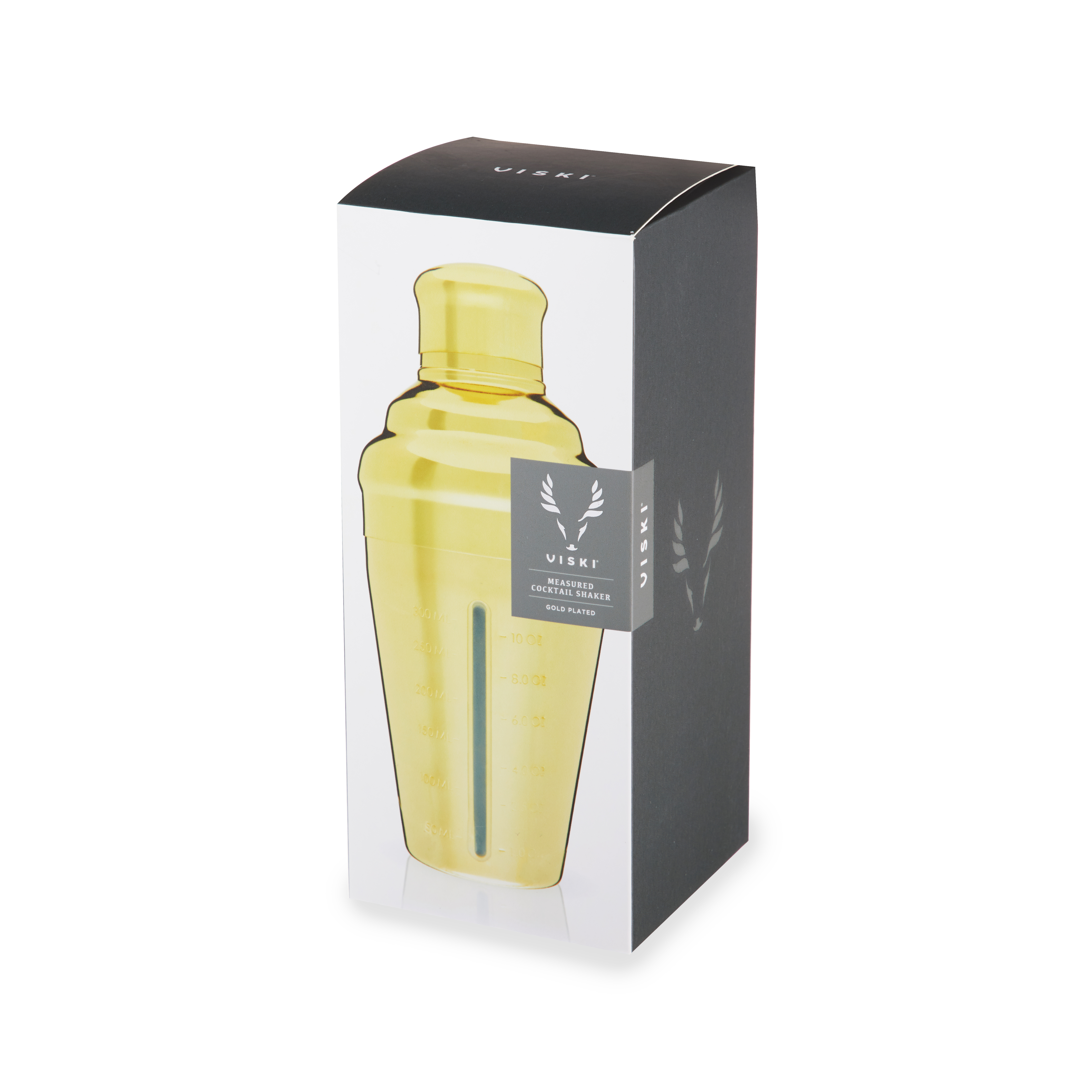 Viski® Gold Measured Shaker 3