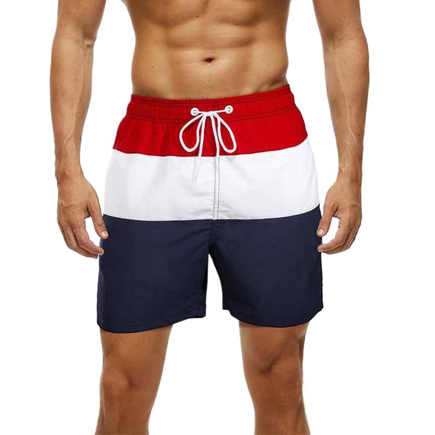 Men's Polyester Quick Dry Swim Trunks 6