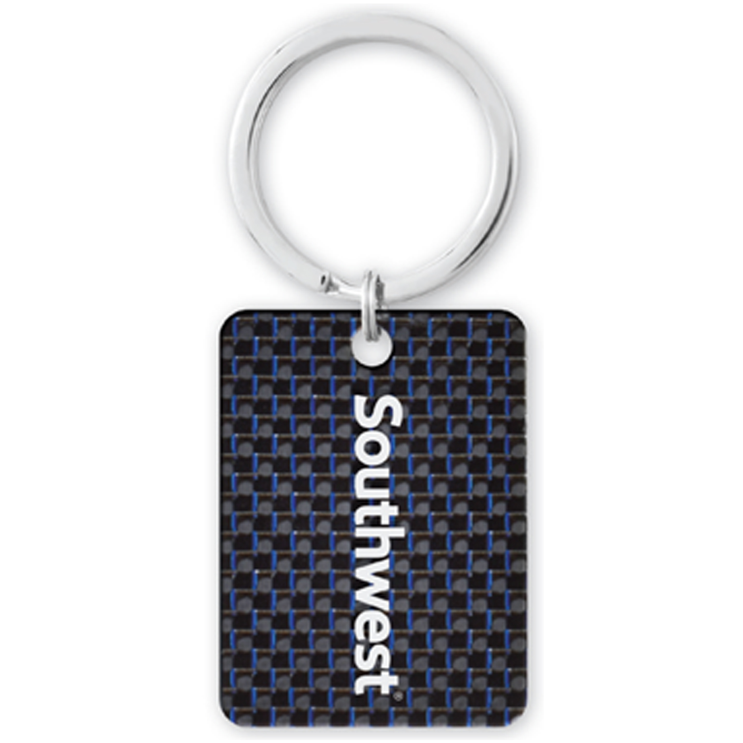 Rectangle - 1-3/4" X 1-1/4" -Pure Carbon Fiber 1